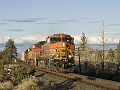 BNSF 4896 at Bend, OR with H-EVEBAR9-11on 12 April 2007